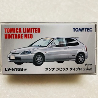 Tomica HONDA CIVIC EK9 (สีขาว) LV-N158a กล่องTOMYTEC