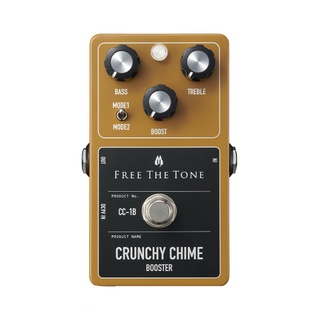 Free The Tone CRUNCHY CHIME CC-1B BOOSTER “CRUNCHY CHIME” Booster that rings with rich harmonics