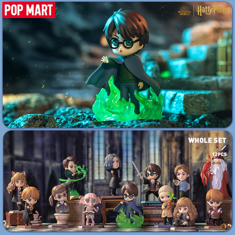 Pop MART ฟิกเกอร์ Harry Potter and the Chamber of Secrets Mystery Box 1 ชิ้น 12 ชิ้น