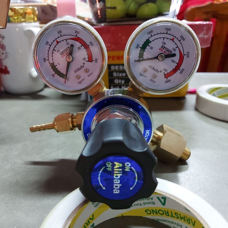 Alibaba l | Oxygen Pressure Regulator เกจวัดแรงดันลม เกจลม