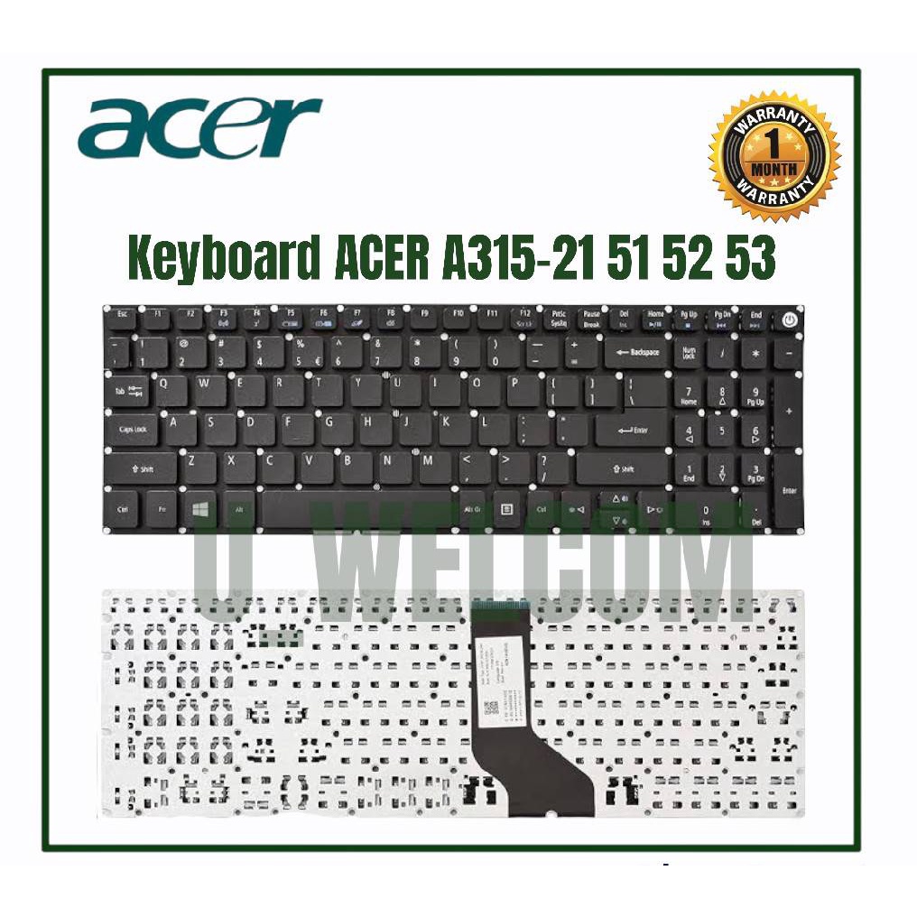 Acer Aspire 3 A315-21 A315-41 A315-31 A315-51 A315-53 แป้นพิมพ์แล็ปท็อป