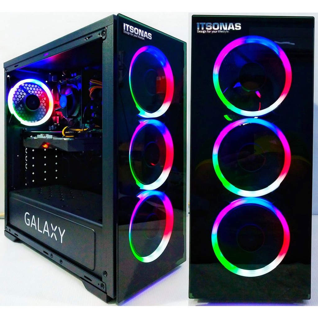 ##(พร้อมจอจัดส่งฟรี)##คอมพิวเตอร์พร้อมใช้ #SET #I3_9100F #RX470_4G #RAM_16G #SSD_120G #HDD_1TB