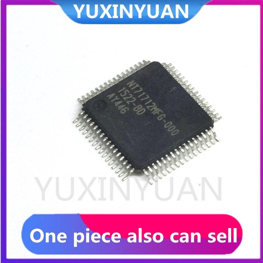 อะไหล่ชิ้นส่วน Nt71710Mfg - 000 Nt71710Mfg Qfp64 Nt 71710 Em 100 % Da Boa 1 ชิ้น