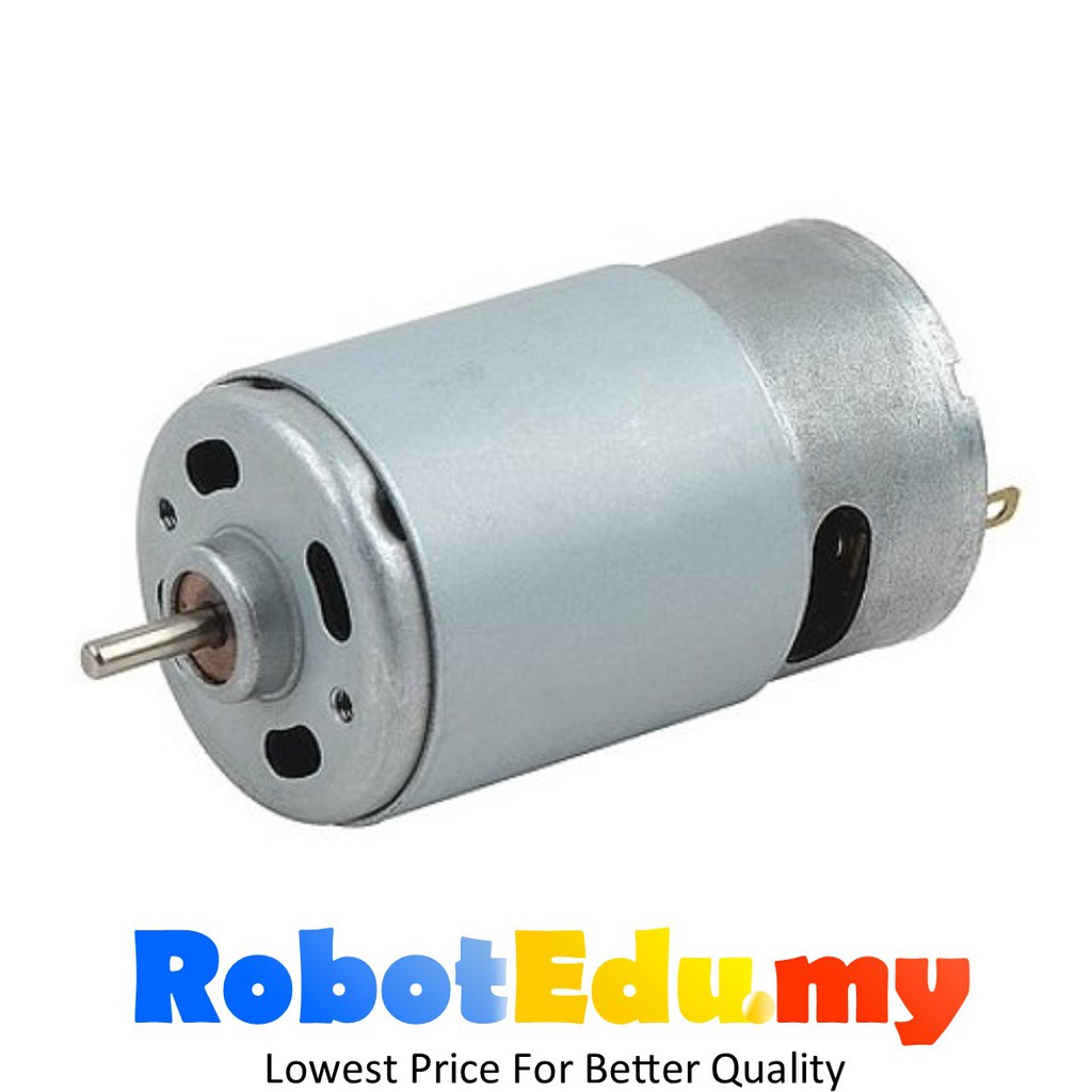 [ใหม่] DL555-C RS-555 555 550 มอเตอร์ DC พลังงานสูง 12V 7000RPM ถึง 24V 14000RPM DIY สว่านเครื่องบดม