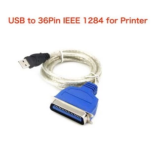ใส่โค้ด MTCHECK88 ลด 20% 1.5M USB 2.0 To Parallel IEEE 1284 36-Pin Cable For Printer Scanner