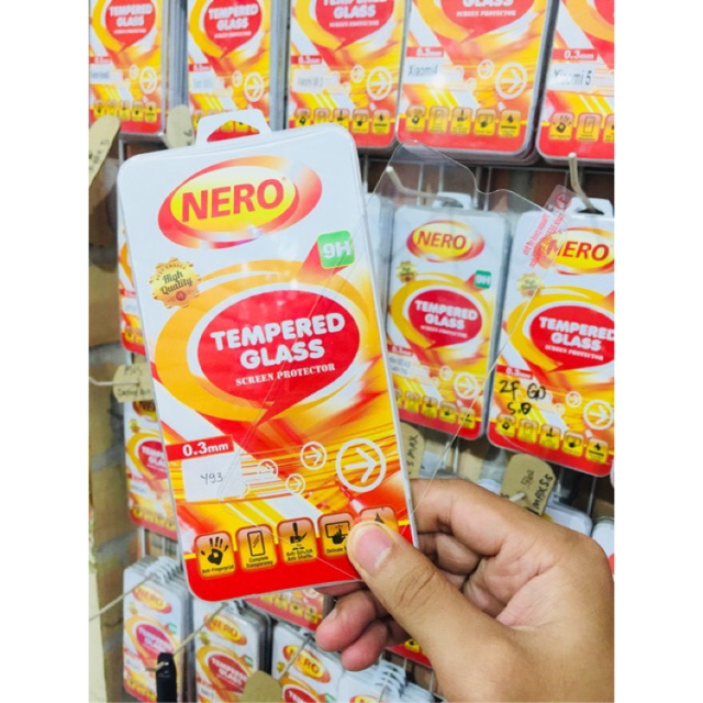 กระจกนิรภัย Anti-Scratch Glass Vivo Y93 Y91C Y1S Screen Guard Nero 9H Clear