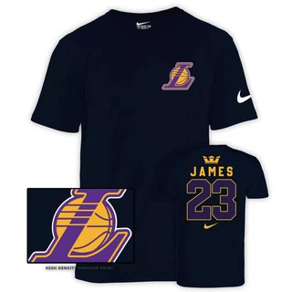 เสื้อตราหานคู่ - NIKE JAMES 23 เสื้อยืดแขนสั้นแขนสั้น แฟชั่นผู้ชาย