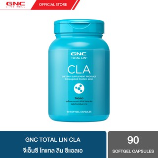 GNC Total LIN™ CLA 1000mg 90 Softgels "โทแทลลิน ซีแอลเอXเซลล์ไขมันหยุดชะงัก"