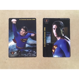 การ์ด Super Hero, การ์ด Superman 2 ใบ