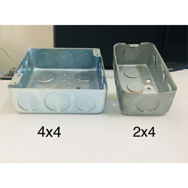 บ็อกเหล็ก Handy Box แบบฝัง แฮนดี้บ๊อกซ์ ขนาด 2x4 4x4 Shopee Thailand
