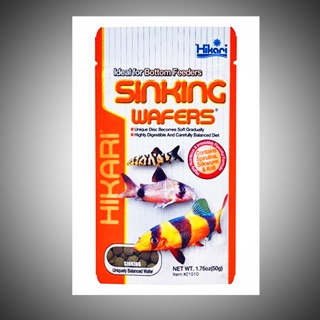 อาหารปลาHikari Sinking Wafers  50g.