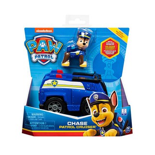 PAW PATROL BASIC VEHICLE WITH PUP ASST ยานพาหนะพร้อมฟิกเกอร์ (Rubble)