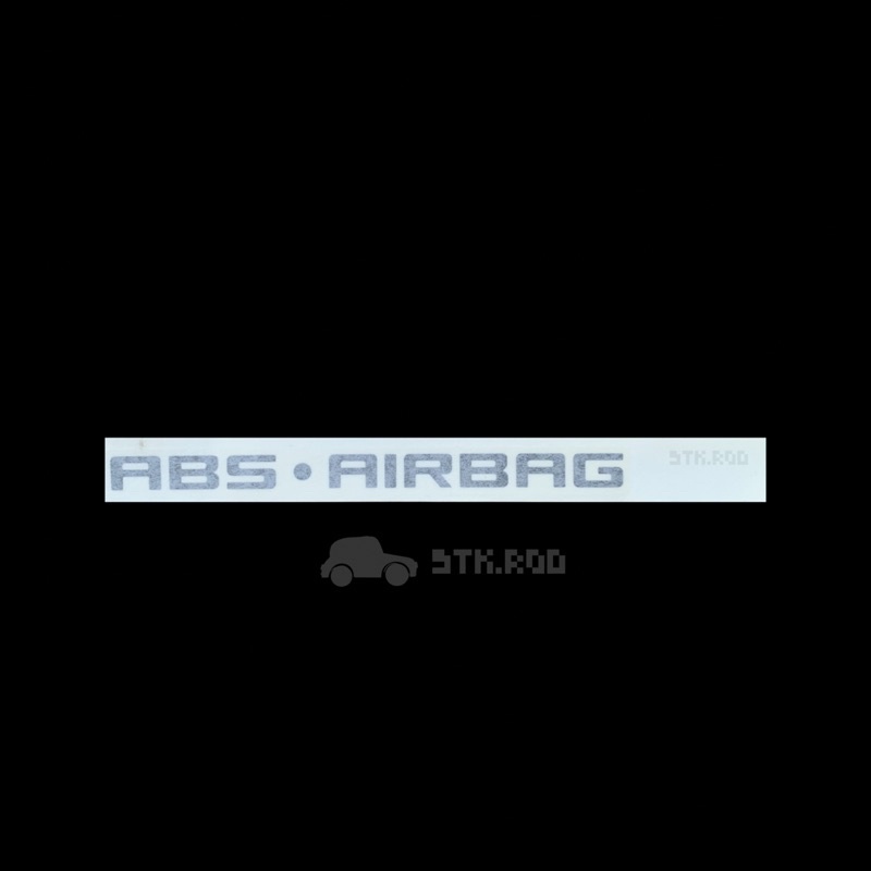 สติ๊กเกอร์ ติดฝาท้าย ABS AIRBAG ของ D-MAX ปี 2003 ของแท้ อีซูซุ ISUZU ...