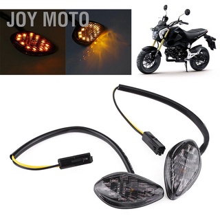 Joy Moto ไฟเลี้ยว Led 1 คู่สําหรับ Honda Grom 2014-2016