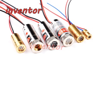 ไดโอดเลเซอร์ 3v5v 5mW รูปจุด สีแดง เส้นผ่าศูนย์กลางด้านนอก 6 มม.