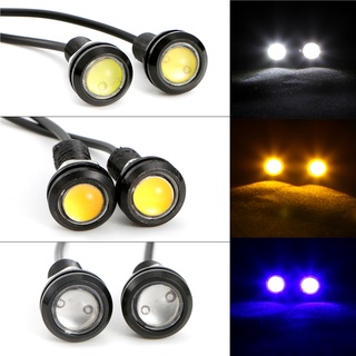 หลอดไฟเลี้ยว LED DRL 18 มม. 12V สําหรับจอดรถยนต์ 1 ชิ้น