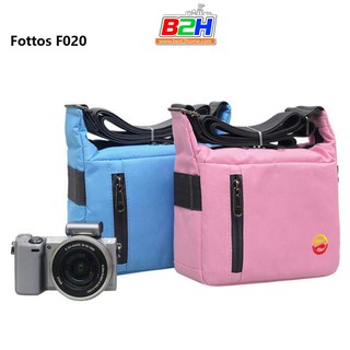 FOTTOS BAG F020 PINK กระเป๋าสำหรับกล้องคอมเเพค/กล้องมิลเลอเลส