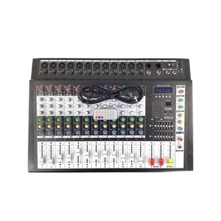 SOUNDTECH PMX1208DUSB เพาเวอร์มิกเซอร์ 12CH (สินค้าใหม่ ประกันศูนย์ไทย)