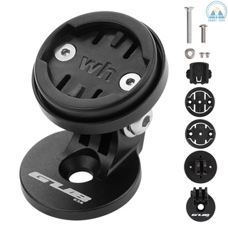 Sunny Adjustable Bike Stem Top Cap Mount Holder with 4 Adapters for Garmin for Bryton for Cateye for Wahoo Cycling Computers