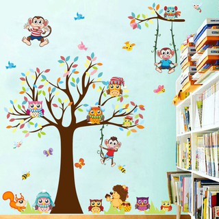 สติ๊กเกอร์ใสติดผนังบ้าน ห้องเด็ก Wallsticker DIY Home Decor