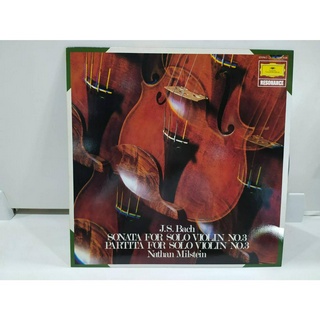 1LP Vinyl Records แผ่นเสียงไวนิล  J.S. Bach SONATA FOR SOLO VIOLIN NO.3  (J16B26)