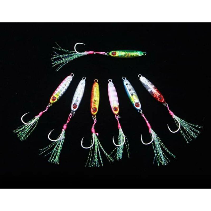 เหยื่อไมโครจิ๊กทรงยอดนิยมไมโครจิ๊ก5.5กรัมmicrojig5.5g - รูปที่ 2