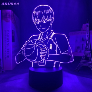 อนิเมะ Haikyu!! โคมไฟกลางคืน Led รูป Tobio Kageyama Haikyuu Kageyama สําหรับตกแต่งห้องนอนเด็ก