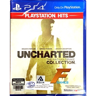 PS4 Uncharted: The Nathan Drake Collection AllZone / Eng แผ่นเกมส์ ของแท้ มือ1 ของใหม่ ในซีล