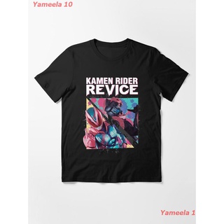 เสื้อยืดผ้าฝ้ายพิมพ์ลายขายดีKamen Rider Revice Shirt Essential T-Shirt เสื้อยืดพิมพ์ลาย เสื้อยืดผู้หญิง เสื้อยืดผู้ชาย เ