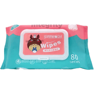 ทิชชู่เปียก Baby Wipes ทิชชูเปียก กระดาษทิชชู่เปียก สูตรน้ำบริสุทธิ์ ผ้านุ่มชุ่มชื่น ขนาดใหญ่ 80 แผ่น