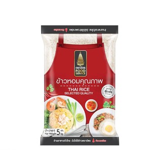 ข้าวหอมคุณภาพตราฉัตร Food Service ขนาด 5 กิโลกรัม