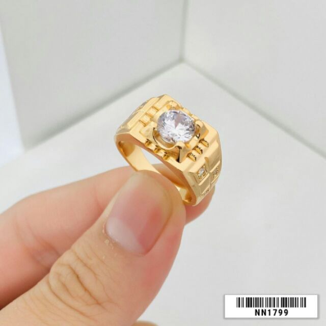 แหวนผู้ชายชุบ-M48***