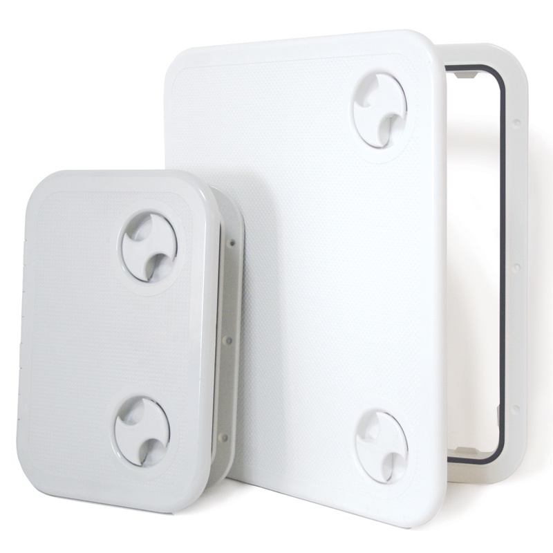 ฝาแฮช ฝาพลาสติก ช่องใส่ของ ช่องเซอร์วิสเรือ ขนาด358x600มิล INDUSTRIAL Access Hatch, White, 358x600mm