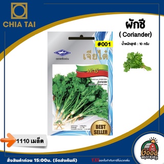 CHIA TAI 🇹🇭 ผักซอง เจียไต๋  ผักชี #001 OP เมล็ดพันธุ์ เมล็ดพันธุ์ผัก  ผักสวนครัว ผักเจียไต๋ ตราเครื่องบิน