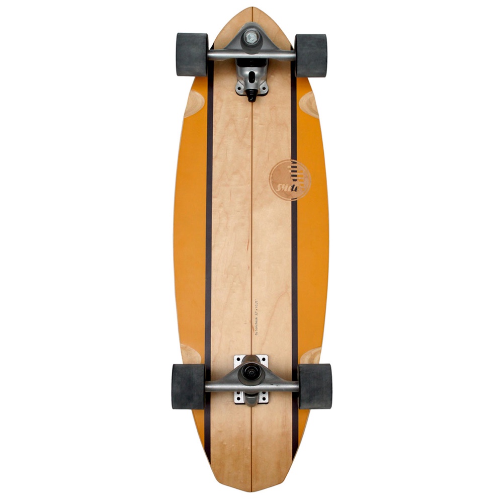 Slide SurfSkate Skateboard - 32" Diamond Waimea Complete Surf Skateboard