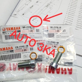  สลักเกลียวแหวนทองแดง ด้านหน้า Rxz RXS Y125Z 278-F3181-50 509-F3158-L0