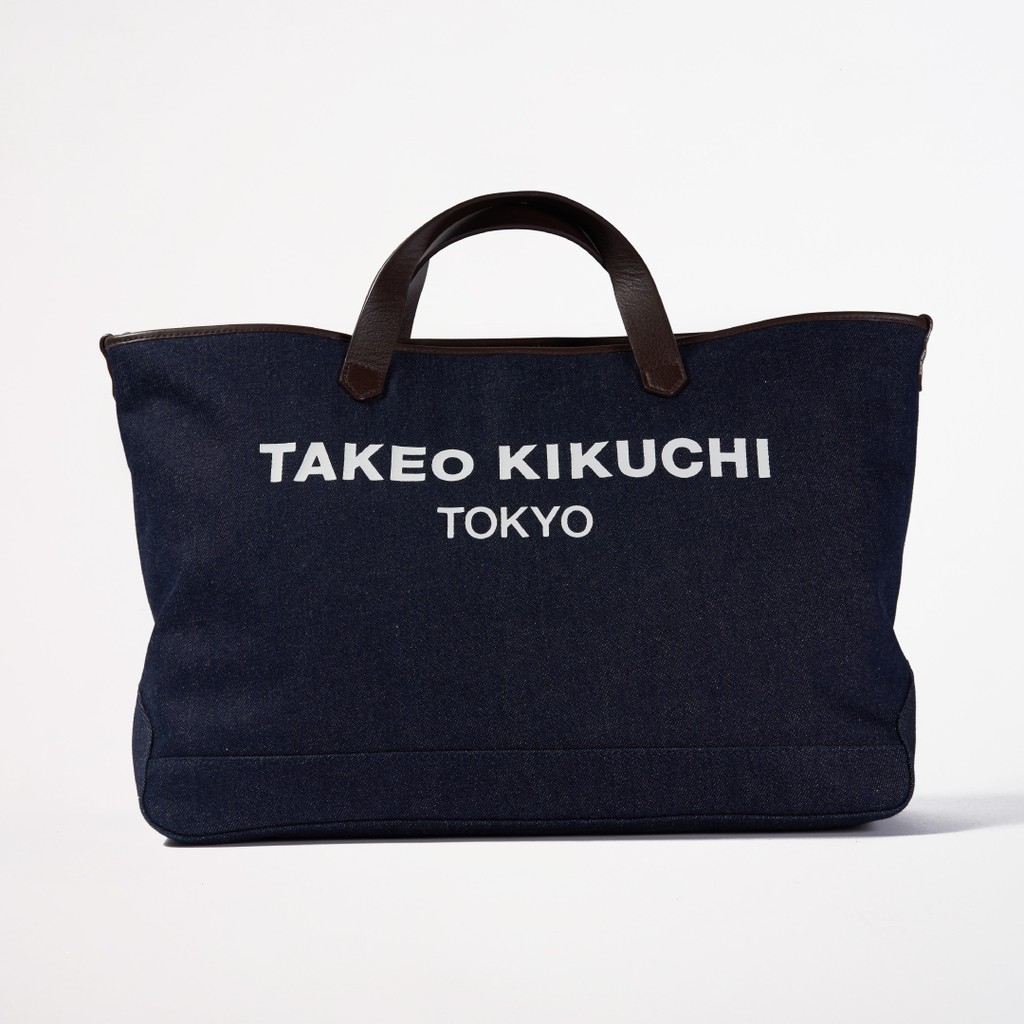 Takeo Kikuchi กระเป าถ อผ าเดน ม สะพายได Denim Bag Shopee Thailand