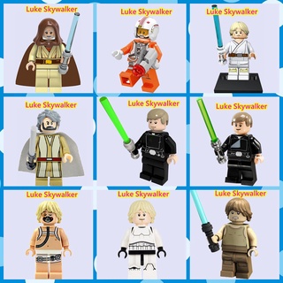 ของเล่นตัวต่อเลโก้ Luke Skywalker ขนาดเล็ก สําหรับเด็ก