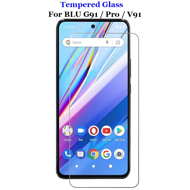 สําหรับ BLU G93 G91 G91s V91 Pro กระจกนิรภัยใส 9H 2.5D พรีเมี่ยมป้องกันหน้าจอฟิล์มป้องกันการระเบิด T