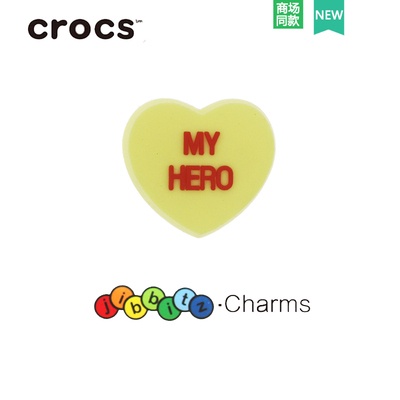 CROCS จิบบิทซ์ รูปหัวใจ เป็นหัวใจ คุณภาพสูง อุปกรณ์เสริม สําหรับรองเท้า Croc jibbitz