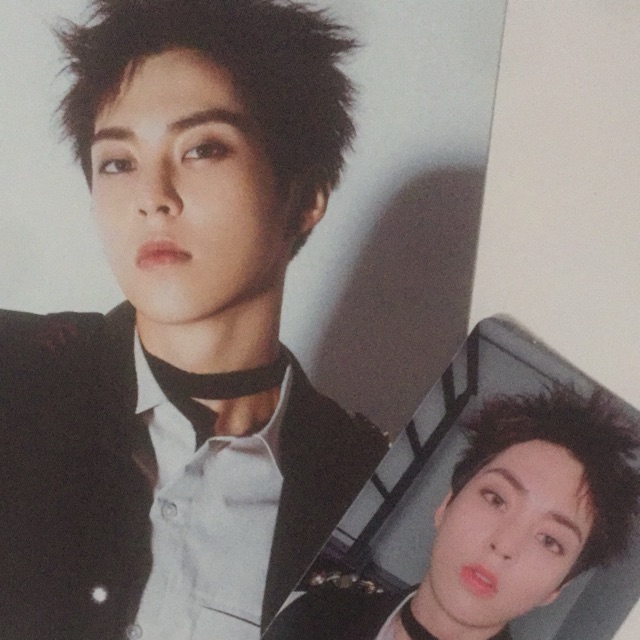 การ์ด โปสเตอร์ exo xiumin