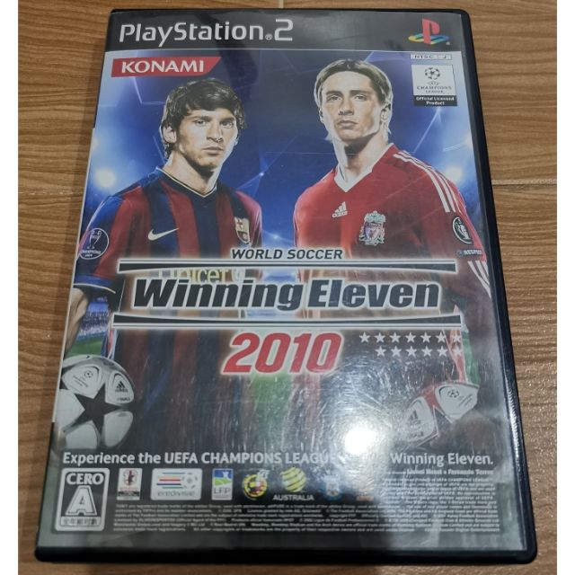 แผ่นเกมส์ PS2 แท้～WORLD SOCCER WINNING ELEVEN 2010 (JP)​