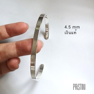 กำไลเงินแท้ กำไลตัวC Silver925 Bangle C Shape