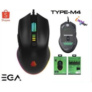 EGA TYPE-M4 GAMING MOUSE เม้าส์เกมมิ่ง มาโคร LED Spectum