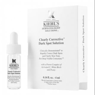 Kiehls Clearly Corrective Dark Spot Solution ขนาดทดลอง 4ml 💥ของแท้ฉลากไทย💥