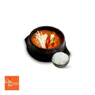 ChoongMan Chicken SSamjang Soup + Rice [ShopeePay] ส่วนลด ฿20