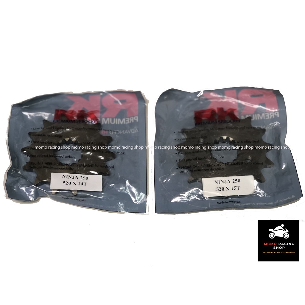 RK Kawasaki Ninja250 520HT เฟืองหน้า