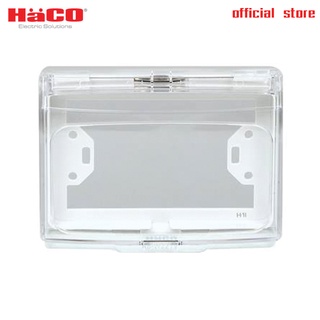 HACO หน้ากากกันน้ำ 3 ช่อง สีใส รุ่น A8-W221V