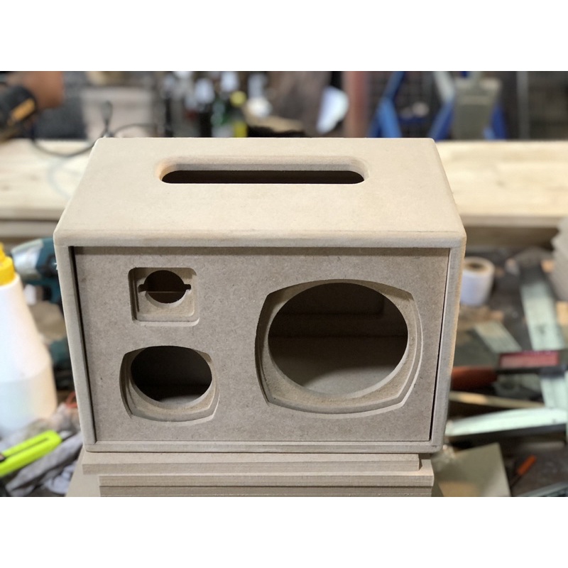 ตู้ลำโพงบูทูธ DIY แบบ3ดอก พอตหลังและพาสซีฟ ขนาด5.25”/3”/2”