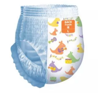 BabyLove กางเกงผ้าอ้อม รุ่น DayNight Pants Plus เบบี้เลิฟสีเขียว S-3XL(1ห่อ)